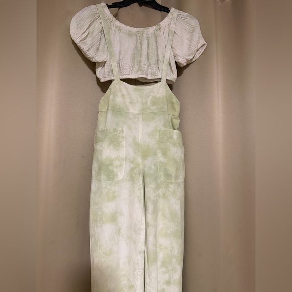 Preowned Like New Condition FP Stroll in Kyoto Set Succulent Tie-Dye, Size XS - Picture 2 of 16